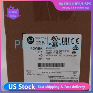 22B-D010N104 Allen Bradley SER A Powerflex 40 AC Drive 5HP SEALED - Picture 1 of 4