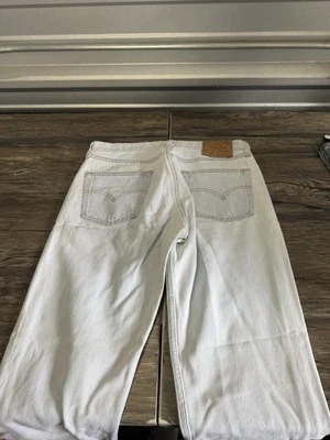 Jeans de mezclilla vintage Levi's 501 lavado ácido hechos en EE. UU. talla 34x32 rectos Foto 1 de 4