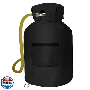 AKEfit Propane Tank Cover 20lb Gas Tank Cover Outdoor 600D Heavy Duty Waterpr - Picture 1 of 5