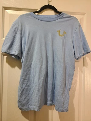 Tru Religion Hombre Talla M, Camisa Azul, Usada Foto 1 de 4