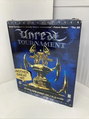 Unreal Tournament (PC) - Big Box - New - SEALED Rare - Image 1 of 4