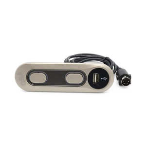KDH127F-003 Recliner Switch 2 Button with USB Port 5 Pin DIN Kaidi Replacement - Picture 1 of 4