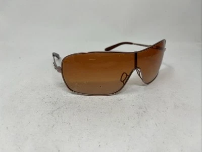 OAKLEY DISTRESS 4073-02 ROSE GOLD ORANGE BRONZE LENS SHIELD Y610 - Image 1 of 4