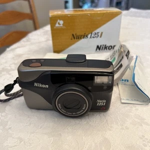 Nikon Nuvis 125i 30-100mm Macro APS Point And Shoot Camera - Picture 1 of 8