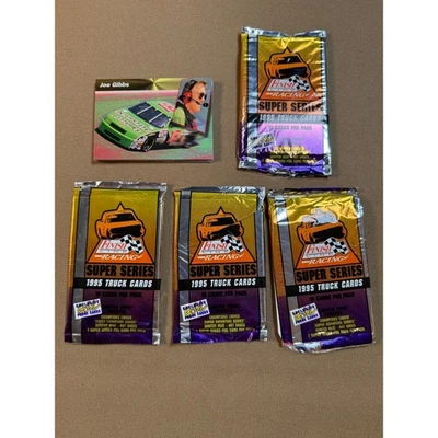1995 Finish Line Racing Super Series Truck Cards Packs NASCAR - Image 1 of 4