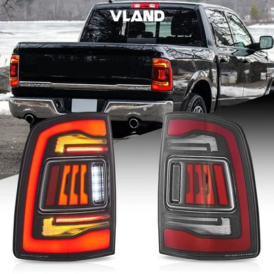 VLAND Voll LED Rückleuchten für 2009-2018 Dodge RAM 1500/2500/3500 mit Animation - Bild 1 von 4