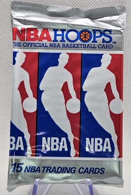 1990-91 NBA Hoops Series I Sealed Pack Michael Jordan  - image 1 of 3
