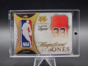 Parche Logoman #1/1 Leaf Magnificence Scottie Pippen juego usado 2024 - Imagen 1 de 7