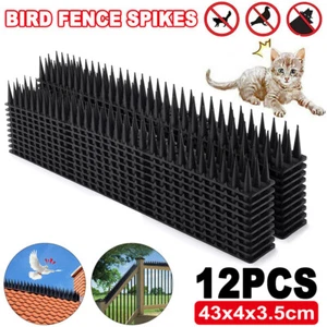 1/48pcs 20M Bird Spikes for Anti Pigeons Spikes to Keep Animal Away Fence Spikes - Picture 1 of 23