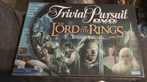Lord Of The Rings Trivial Pursuit DVD Trilogy Edition Board Game Factory Sealed - Picture 1 of 3