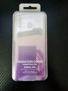 Cubierta de degradación para teléfono Samsung Galaxy para Galaxy A20 - violeta - Imagen 1 de 1