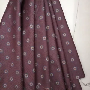 Jim Thompson Thai Silk Cloth Fabric Brown Crafting 100% (2.20 Yards) - Picture 1 of 12