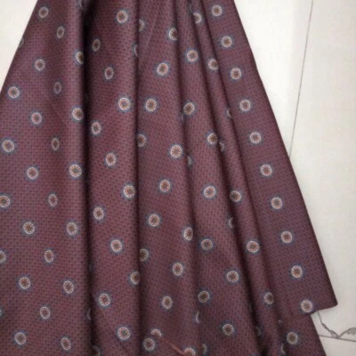 Jim Thompson Thai Silk Cloth Fabric Brown Crafting 100% (2.20 Yards) - Image 1 of 4