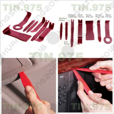 Car Off-Road Interior Door Handle Trim Panel Clip Light o Removal Tools 7in1 ML - Image 1 of 4