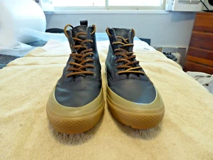 SEAVEES MAMMOTH BOOTS RUGGED OILED LEATHER BLACK SNEAKERS US 11 EU 44 UK 10 - Picture 1 of 9