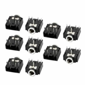 30Pcs 3.5mm Female Stereo Audio Socket Headphone Jack Connector 5 Pin PCB Mount - Picture 1 of 4