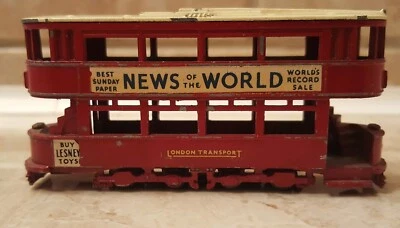 Autobús/tranvía vintage años 50/60 Lesney #3 D/D. Foto 1 de 4