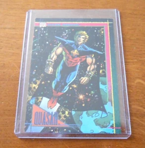 Tarjeta Marvel SkyBox Quasar 1993 de colección en funda protectora de plástico duro - Imagen 1 de 4