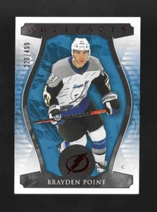BRAYDEN POINT 2023-24 UPPER DECK ARTIFACTS #91 RUBY PARALLEL #499 MADE - Picture 1 of 2