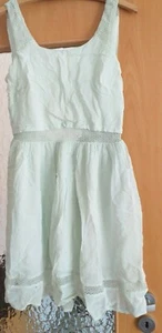 kleid, mintgrün, neu, gr. 36, gefüttert, spitze, cocktailkleid, damen, mädchen, - Bild 1 von 4