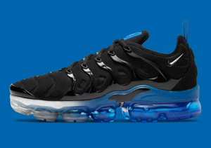 Nike Air Vapormax Plus Orlando Magic Black Blue Silver DH4300-001 sz 7 Men's - Picture 1 of 8