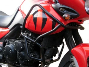 CRASH BARS HEED TRIUMPH TIGER 955i T709EN (01-06) / 855i T 709 (99-00) + Bags - Picture 1 of 7