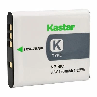 Kastar Battery for Sony NP-BK1 BCCSK Sony Bloggie MHS-CM5 MHS-PM5 Webbie MHS-PM1