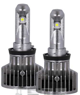 PIAA 6200K COOL WHITE G3 LED H9 Two Packs HIGH PERFORMANCE HEADLIGHT 16-17409 - Image 1 of 4