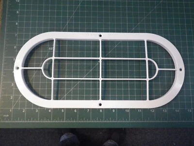 NOVA PEÇA DE VENTILAÇÃO OVAL DE PLÁSTICO BRANCO SEA RAY FABRICANTE DE EQUIPAMENTO ORIGINAL # 1734204 SEARAY - Imagem 1 de 3
