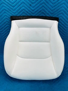 Tesla Model 3 Front Passenger's Seat Lower Cushion 2019 White OEM - Picture 1 of 9