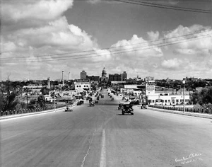 South Congress Avenue Austin Texas 1936 POSTER 24 X 18 Inches WALL ART - Picture 1 of 2