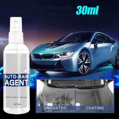 Agente de recubrimiento impermeable de vidrio para automóvil de 30 ml accesorio en aerosol repelente de lluvia antiniebla Foto 1 de 4