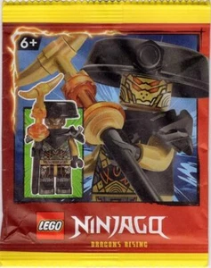 LEGO Ninjago: Imperium Guard Commander Minifigure with Staff - Picture 1 of 3