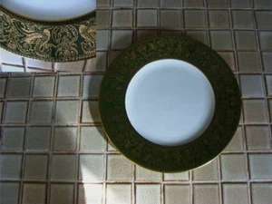 Wedgwood Florentine - Green (W4170) - Salad Plate (8") - Picture 1 of 1