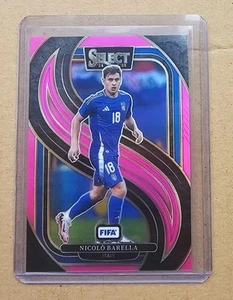 2025 SELECT FIFA NICOLO BARELLA MEZZANINE LEVEL PINK PRIZM RARE SP #/59🔥🇮🇹 - Picture 1 of 1