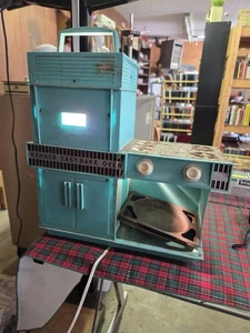 Vintage 1960's Original Kenner Easy Bake Oven Plastic Turquoise Powers On.No Box - Picture 1 of 10