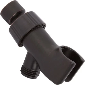Shower Arm Bracket - Adjustable Handheld Shower Arm Mount & Holder with Brass... - Picture 1 of 4