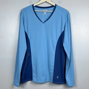 Mountain Hardwear Women's Long Sleeve V-Neck Performance Top Size XL; Activewear - Picture 1 of 11
