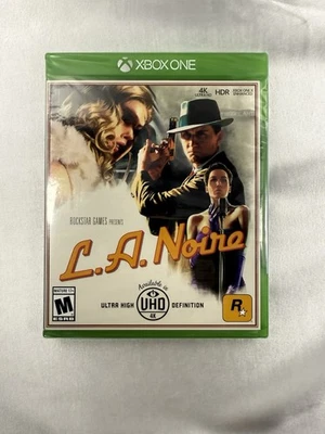 🎮 L.A. Noire - Xbox One | Factory Sealed | 4K UHD HDR | Rockstar Games - Image 1 of 3
