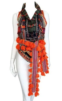 Camilla Franks Vest Top with Sash Embellished Waistcoat Tribal Dance of the Dao - Image 1 of 4