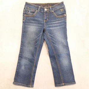 I Love Justice Mädchen Simply Low Cropped Denim Gr.10R Blau Jeans Baumwolle Elasthan - Bild 1 von 9