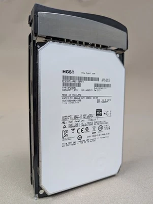 HGST HUH728080AL4200 3.5" 8TB 12Gbps 128MB 7.2K RPM SAS HDD Drive PN: 0F23651 - Image 1 of 4