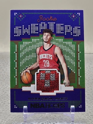 Alperen Sengun SP 2021-22 Panini NBA Hoops Rookie Sweaters RC Houston Rockets - Image 1 of 3
