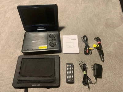 DBPOWER Portable DVD Player 11.5" 9" Swivel Screen Black CHY-09 - Image 1 of 4