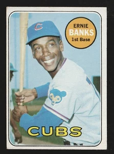 1969 Topps #20 Ernie Banks Mr Cub Chicago Cubs HOF - Picture 1 of 2