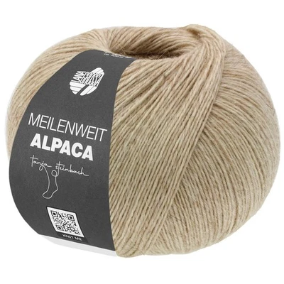 Lana Grossa Meilenweit 100g Alpaca Sockenwolle 4-fach Garn Stricken (159,50€/kg) - Bild 1 von 2