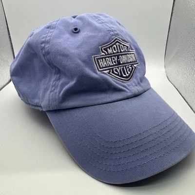 Gorra de béisbol morada para motocicleta Harley Davidson para mujer con logotipo bordado Foto 1 de 4