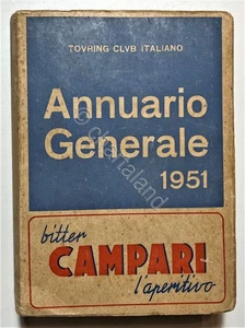 Touring Club Italiano - Annuario Generale 1951 - Picture 1 of 2