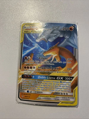 Pokemon Reshiram & Glurak GX 20/214 | Kräfte im Einklang | NM Deutsch - Bild 1 von 2