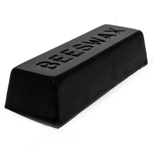 Black Triple Filtered Rectangle Beeswax Bar 1 oz - Picture 1 of 2